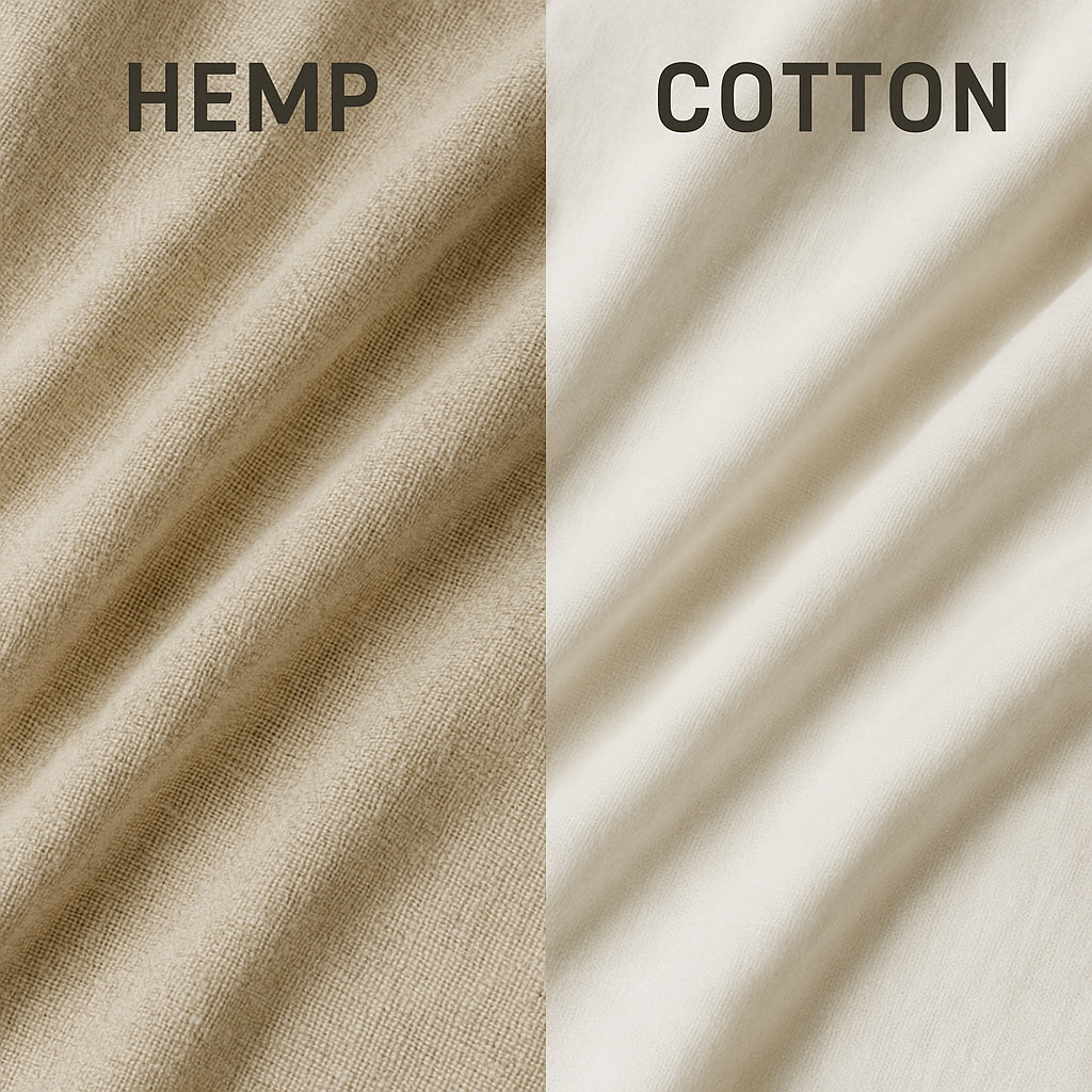 Hemp vs Cotton: The Fabric Face-Off - Which would you choose?