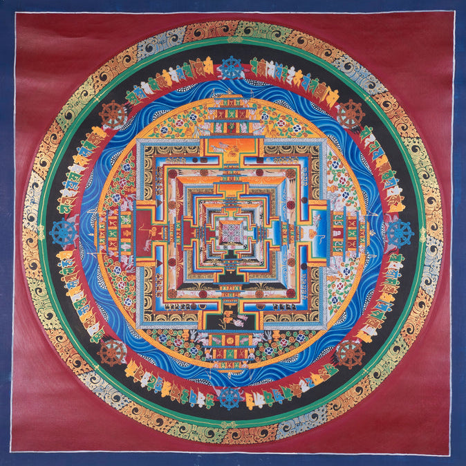 Kalachakra Mandala: A Sacred Wheel of Time and Transformation