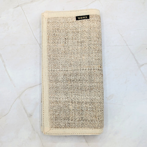 Eco-friendly Himalayan Hemp Beige Large Wallet