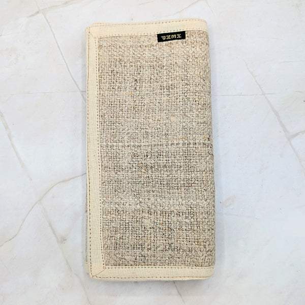 Eco-friendly Himalayan Hemp Beige Large Wallet