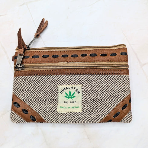 Eco-friendly Himalayan Hemp Phone Wallet
