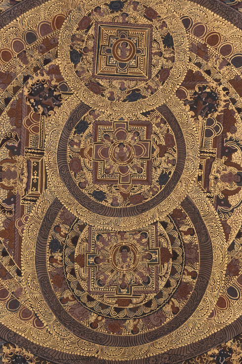 Sacred Journey: The Enlightened Path Buddha Mandala Thangka