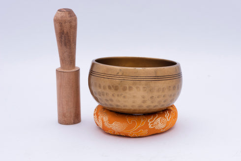 Hand-Hammered Tibetan Singing Bowl | Beginner Singing Bowl