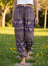 Boho Elephant Print Summer Pants – Light, Comfy and Fun