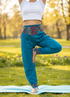 Unisex Cotton Yoga Pants with Pockets – Easy, Practical & All-Season