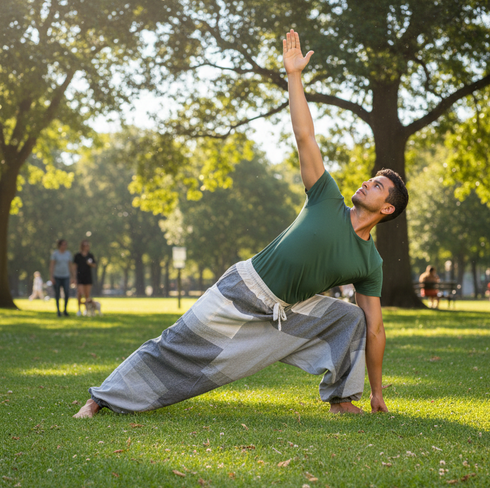 Unisex Aladdin Cotton Yoga Pants