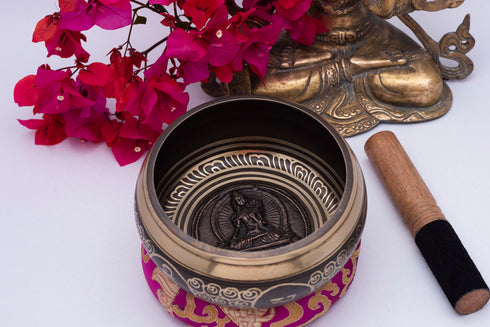 Green Tara Singing Bowl