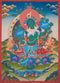 Genuine Tibetan Thangka Art - Green Tara Painting for home meditation and positive space