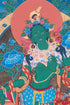Genuine Tibetan Thangka Art - Green Tara Painting for home meditation and positive space