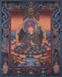 Enlightened Sage: The Lotus-Born Master Tapestry | Guru Padhmasambhava | Rinpoche | Authentic Genuine Tibetan Thangka Art