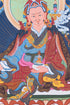 Guru Rinpoche Tibetan Thangka | Mentor For Meditation Practice