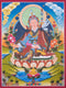 Guru Rinpoche Tibetan Thangka | Mentor For Meditation Practice