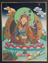 guru rinpoche thangka painting