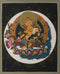 Beautiful Zambala Thangka Painting - Kubera The god of wealth painting on cotton canvas