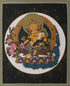 Beautiful Zambala Thangka Painting - Kubera The god of wealth painting on cotton canvas