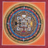 kalachakra mandala tibetan thangka painting
