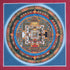 kalachakra mandala tibetan thangka painting