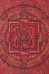 kalachakra mandala tibetan thangka painting