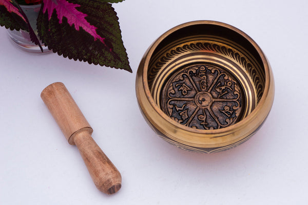 Mantra Mandala Singing Bowl | Om Mane Padme Hum Mantra Bowl