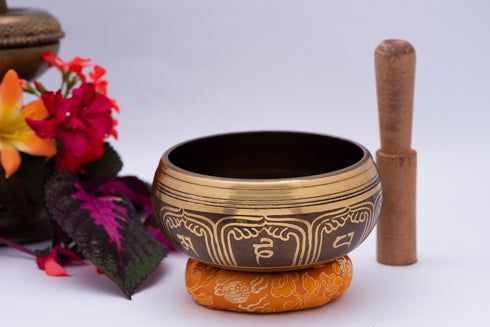 Mantra Mandala Singing Bowl | Om Mane Padme Hum Mantra Bowl