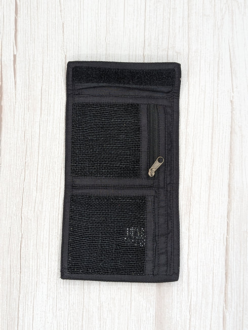 Black Eco-friendly Himalayan Hemp Wallet