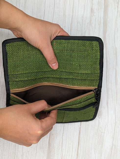 Green Money Hemp Wallet