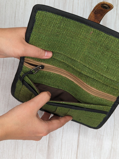 Green Money Hemp Wallet