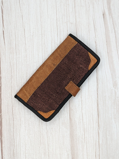 Brown Money Hemp Wallet