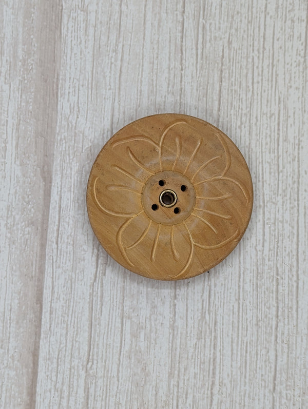 Lotus Wood Incense Holder