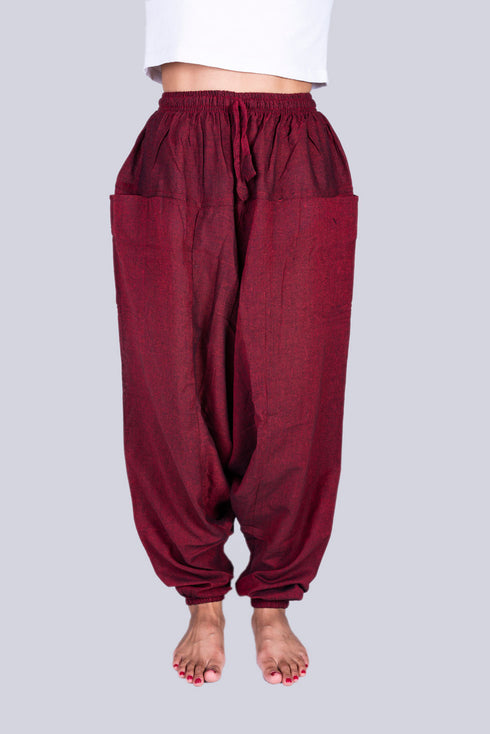 red aladdin yoga pant