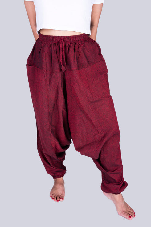 red aladdin yoga pant
