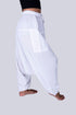 white aladdin yoga pant