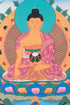Shakyamuni Buddha Thangka Art | Tibetan Thangka for Peaceful Meditation