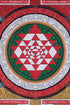 Shree Yantra | Chakra Mandala canvas art for wealth and success | Mandala for Altar Space