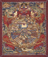 Wheel of Life Thangka Art | The Life Circle Tibetan Buddhist Painting
