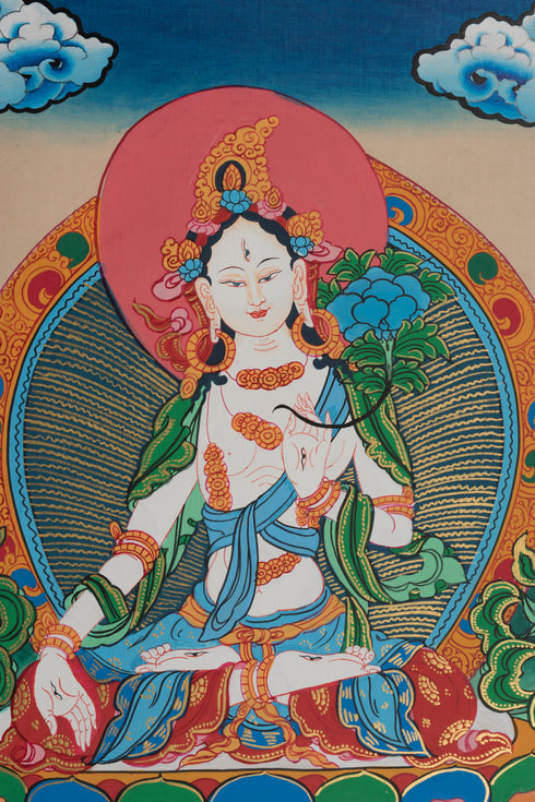 White Tara: Embodiment of healing, compassion, and wisdom