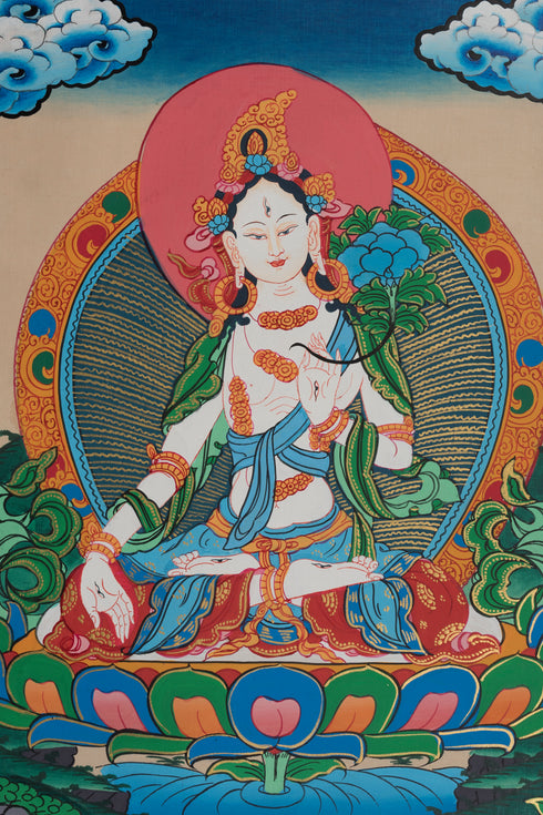 White Tara: Embodiment of healing, compassion, and wisdom