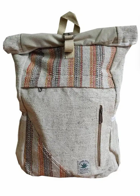 Hemp Rucksack Backpack – Durable, Eco-Friendly Travel Companion