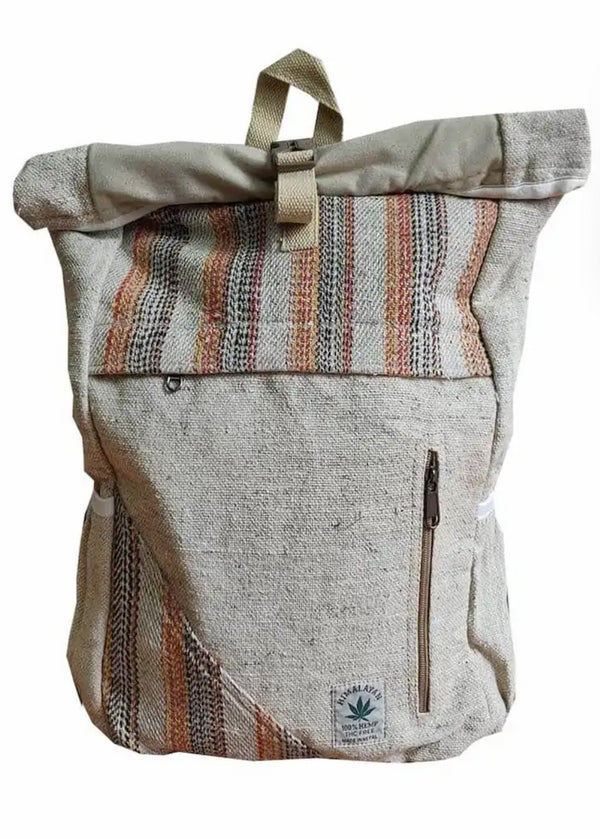 Hemp Rucksack Backpack – Durable, Eco-Friendly Travel Companion